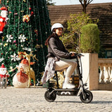 iScooter F2 Patinete Eléctrico con Asiento y Neumáticos de 10″