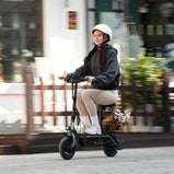 iScooter F2 Patinete Eléctrico con Asiento y Neumáticos de 10″