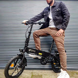 DYU A1F Pro bicicleta eléctrica plegable de 16″ con autonomía de hasta 60 km