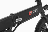 DYU A1F Pro bicicleta eléctrica plegable de 16″ con autonomía de hasta 60 km