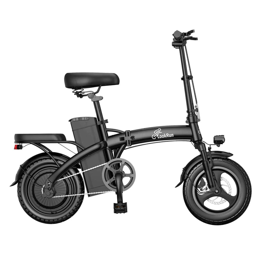 Vehículo eléctrico urbano LookRun G11 negro con motor 400 W y velocidad 40 km/h.