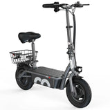 iScooter F2 Patinete Eléctrico con Asiento y Neumáticos de 10″