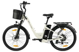 Bicicleta eléctrica TTGO C2 Pro de 26" con cuadro bajo y neumáticos todoterreno