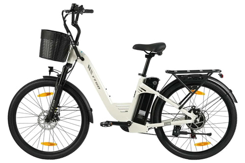 Bicicleta eléctrica TTGO C2 Pro de 26" con cuadro bajo y neumáticos todoterreno