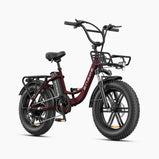Bicicleta eléctrica ENGWE L20 Boost con sensor de par, autonomía de 126 km y neumáticos fat bike