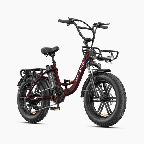 Bicicleta eléctrica ENGWE L20 Boost con sensor de par, autonomía de 126 km y neumáticos fat bike