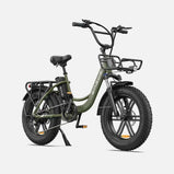 Bicicleta eléctrica ENGWE L20 de cuadro bajo con neumáticos anchos y 140 km de autonomía