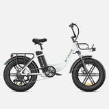 Bicicleta eléctrica ENGWE L20 fat bike de cuadro bajo con 140 km de autonomía, neumáticos anchos y motor 250W.