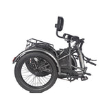 Fafrees EU-F20 Mate HS gris plegado con asiento con respaldo para facilitar el almacenamiento y transporte