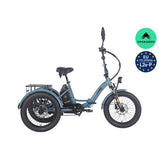 Fafrees EU-F20 Mate HS azul, triciclo eléctrico de tres ruedas con homologación europea L2e-P