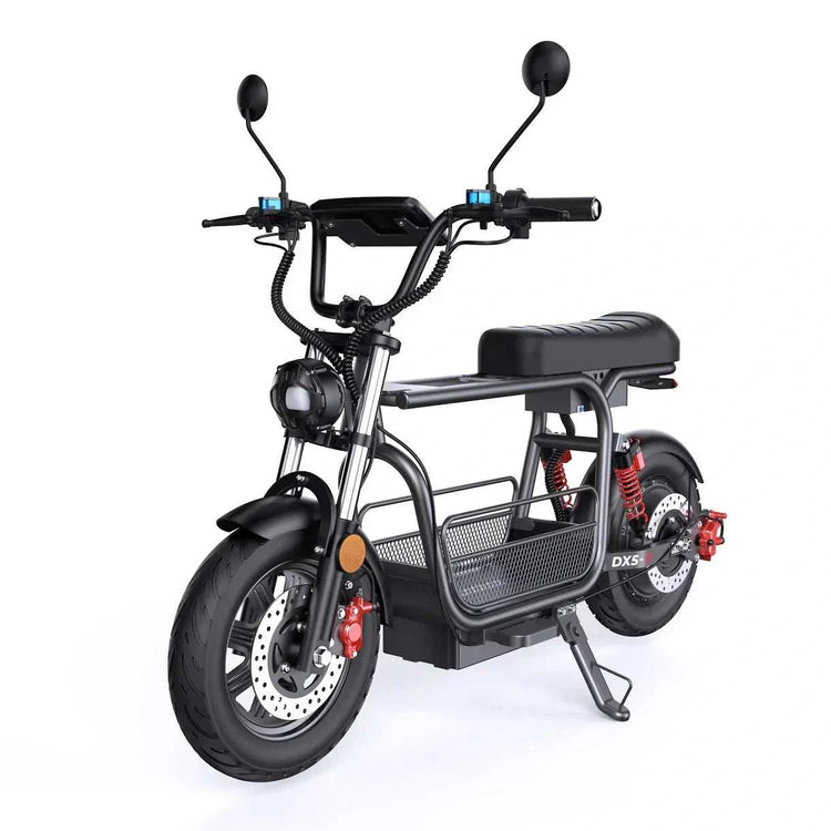 Patinete eléctrico iScooter DX5 con asiento y motor de 1500W