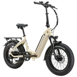 Bicicleta eléctrica plegable TTGO F6 Boost con diseño todoterreno y motor potente.