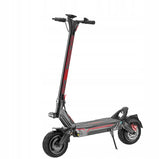 Zwheel GT1 patinete eléctrico negro y rojo en vista principal sobre fondo blanco